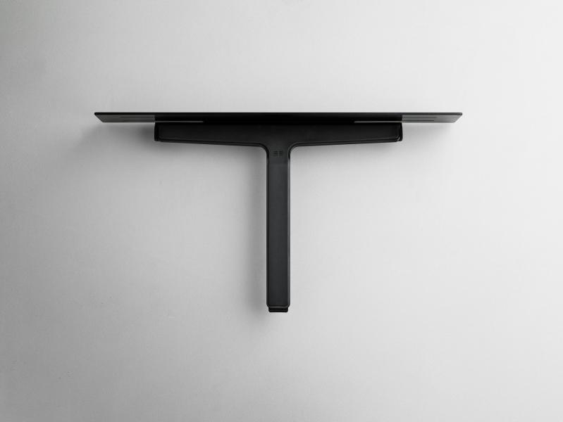 Unidrain ReFrame sæbehylde med bruseskraber - Sort Unidrain ReFrame sæbehylde med bruseskraber - Sort