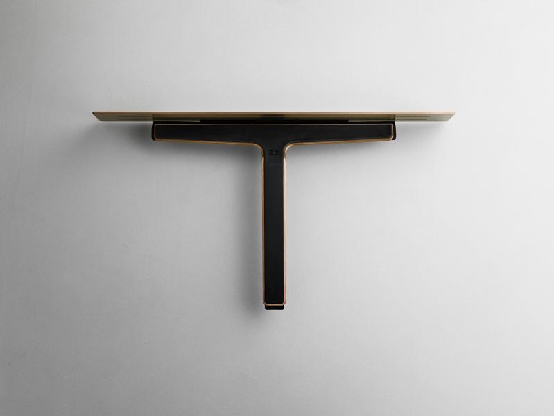 Unidrain ReFrame sæbehylde med bruseskraber - Kobber Unidrain ReFrame sæbehylde med bruseskraber - Kobber