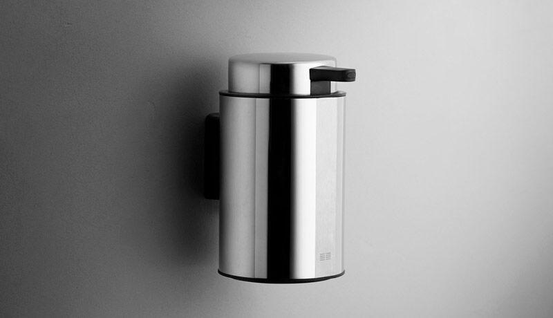 Unidrain ReFrame v&aelig;gh&aelig;ngt s&aelig;bedispenser - Poleret st&aring;l