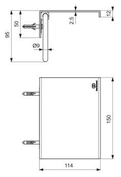 Ideal Standard Alu+ toiletpapirholder - Silk Black