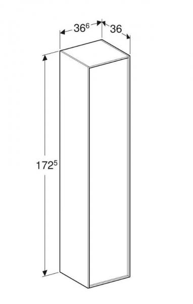 If&ouml; Sense Art h&oslash;jskab m/l&aring;ge - N&oslash;ddetr&aelig;