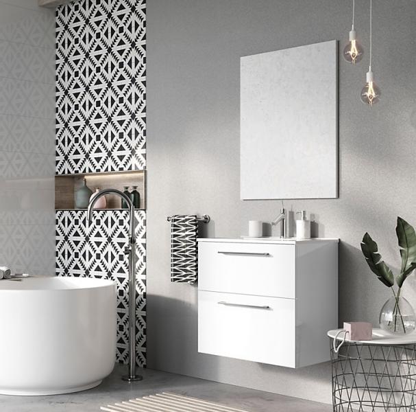 Alterna Image 50 m&oslash;bels&aelig;t - Hvid h&oslash;jglans