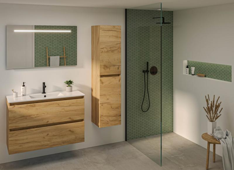 Sanibell Basicline mini møbelsæt 100 m/integrerede greb - Whiskey eg Sanibell Basicline mini møbelsæt 100 m/integrerede greb - Whiskey eg