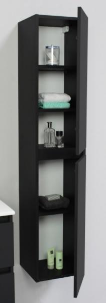 Sanibell Online h&oslash;jskab - Mat sort - Flatpack