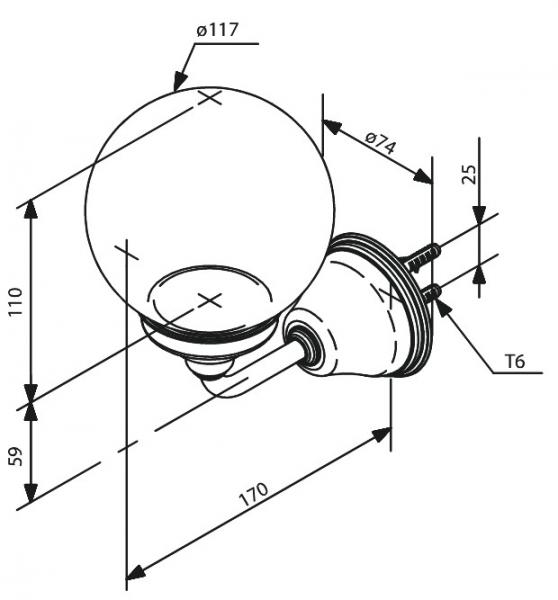 Damixa Tradition v&aelig;glampe