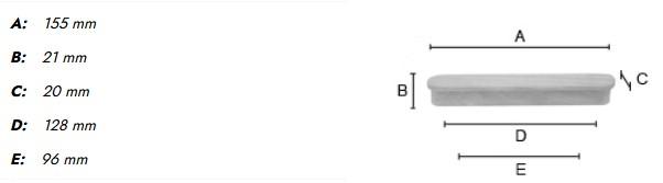 Beslagsboden BB6411 m&oslash;belgreb i tr&aelig; - Sort ask