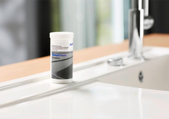 Blanco DeepClean Ceramic til vaske i keramisk porcel&aelig;n