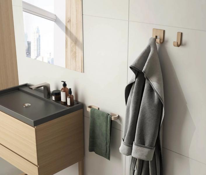 Hefe Himalaya håndklædeholder 30 cm - Bambus Hefe Himalaya håndklædeholder 30 cm - Bambus