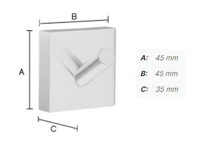 Smedbo House h&aring;ndkl&aelig;dekrog - Krom