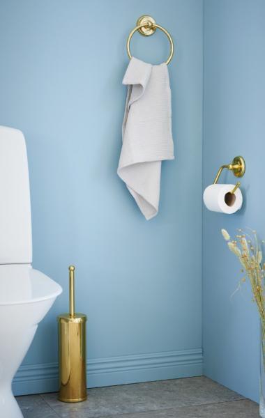 Smedbo Villa tilbeh&oslash;rspakke til bad 2 - Poleret messing