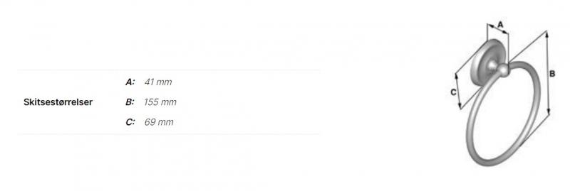 Smedbo Villa h&aring;ndkl&aelig;dering - Poleret messing