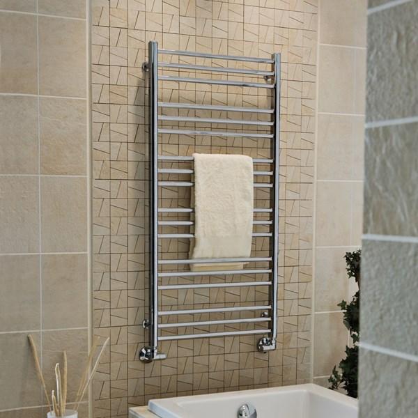 Str&oslash;mberg Fabero h&aring;ndkl&aelig;det&oslash;rrer til kombidrift - 48x79 cm - Krom