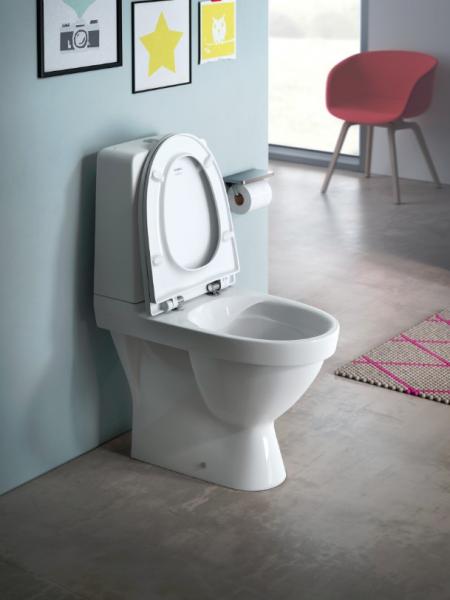 Laufen Kompas Rimless toilet m/skjult S-lås Laufen Kompas Rimless toilet m/skjult S-lås