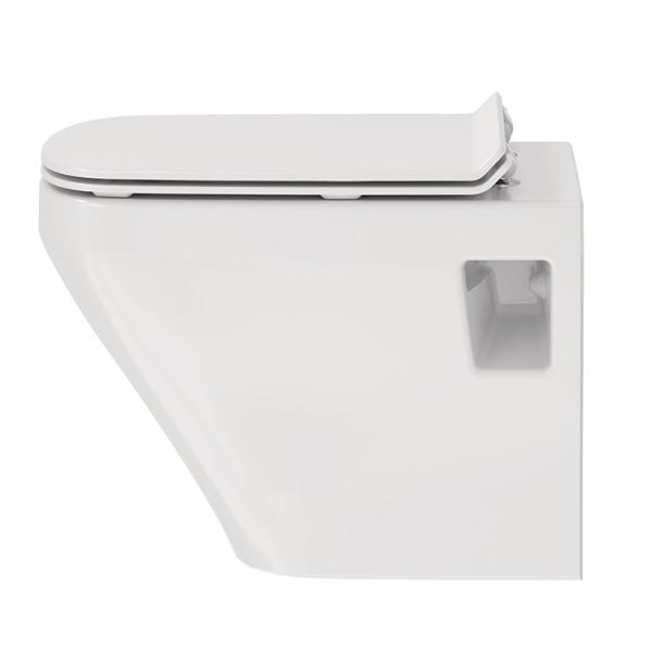 Duravit DuraStyle Compact Rimless væghængt toilet inkl. sæde Duravit DuraStyle Compact Rimless væghængt toilet inkl. sæde