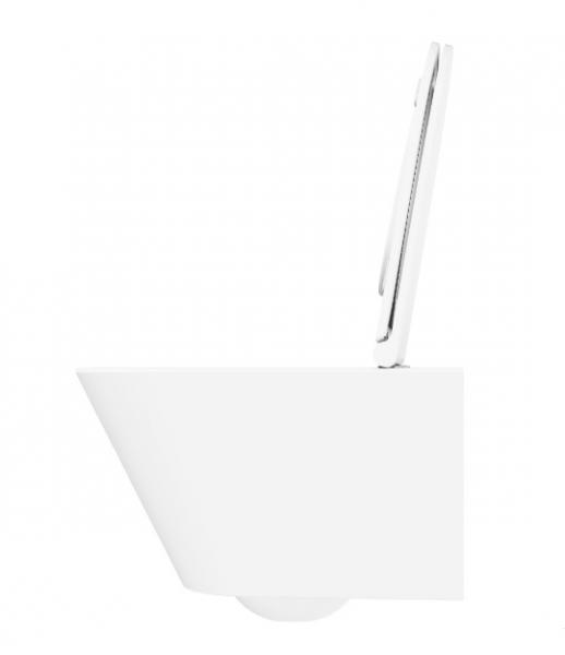 Lavabo Forma rimless v&aelig;gh&aelig;ngt toilet inkl. s&aelig;de og Vortex skyl