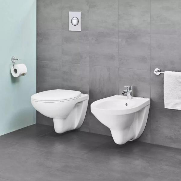Grohe Bau Rimless v&aelig;gh&aelig;ngt toilet m/softclose s&aelig;de