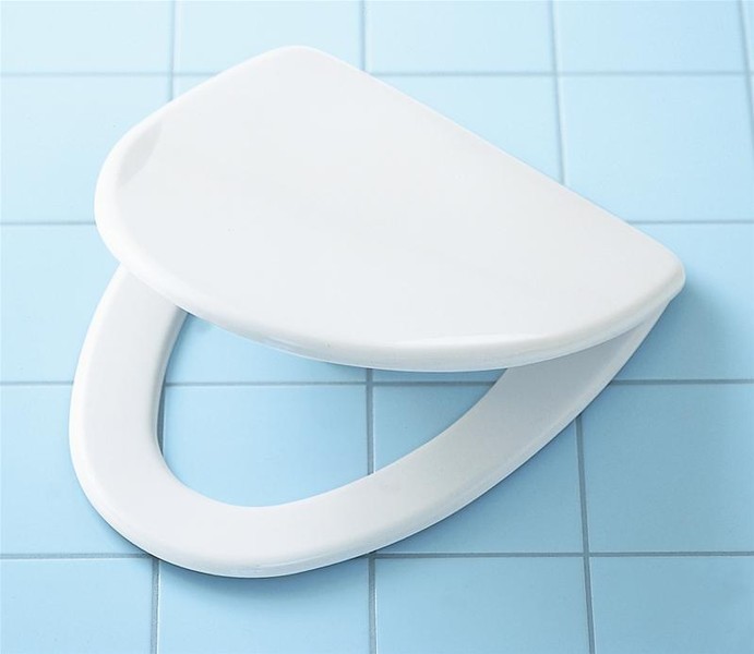 If&ouml; Cera toilets&aelig;de i plast - hvid bl&oslash;dt