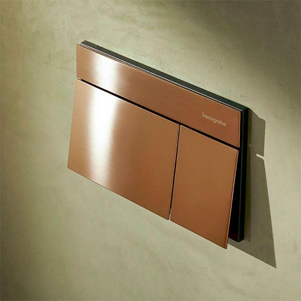 hansgrohe iFrame Element E betjeningsplade - Børstet bronze hansgrohe iFrame Element E betjeningsplade - Børstet bronze