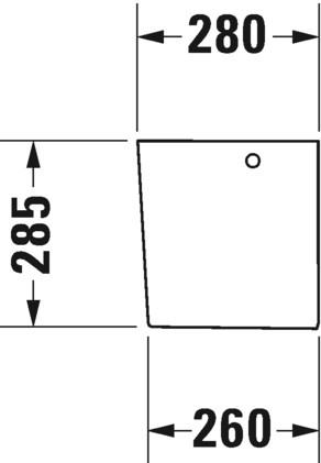 Duravit No. 1 halvs&oslash;jle