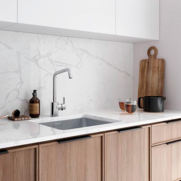 Damixa Pine køkkenbatteri m/høj tud - Krom Damixa Pine køkkenbatteri m/høj tud - Krom