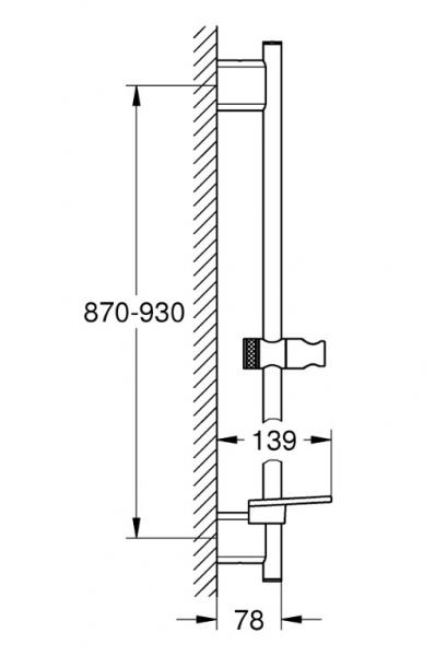 Grohe Rainshower SmartActive komplet brusesystem m/termostat - Mat sort Grohe Rainshower SmartActive komplet brusesystem m/termostat - Mat sort