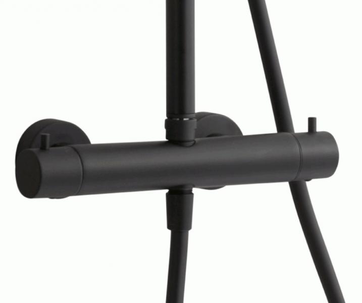 Lavabo Argo 300 komplet brusesæt - Mat sort Lavabo Argo 300 komplet brusesæt - Mat sort