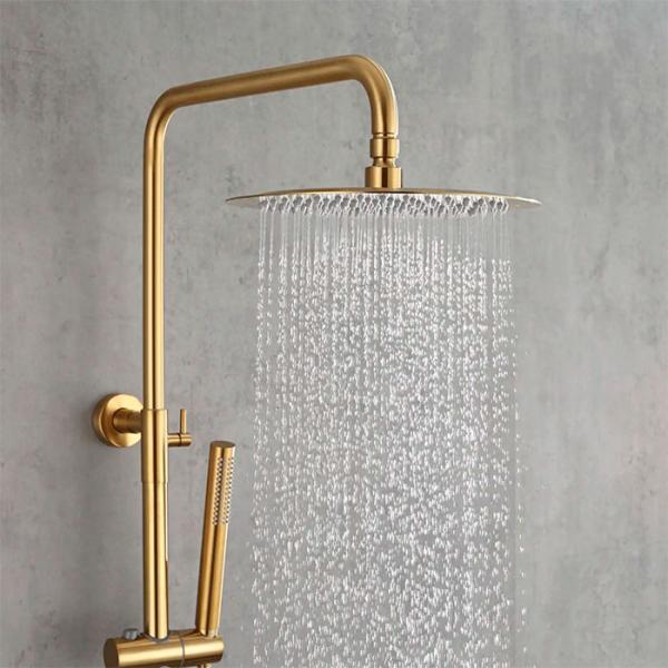 Lavabo Studio 250 komplet brusesystem - Messing PVD