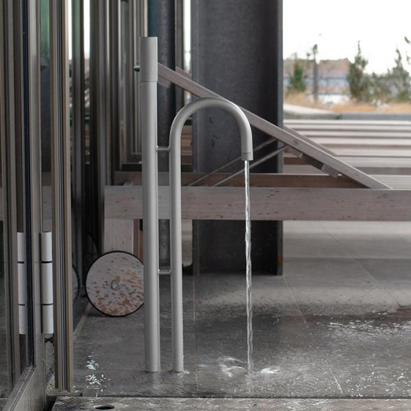 Frostline Duo L 30 frostfri vandpost - Rustfrit st&aring;l