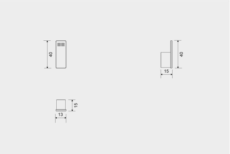 Unidrain ReFrame h&aring;ndkl&aelig;dekrog 2 stk. - B&oslash;rstet st&aring;l