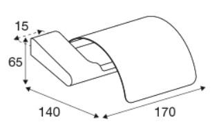 Pressalit Style toiletpapirholder m/frontplade - Børstet messing Pressalit Style toiletpapirholder m/frontplade - Børstet messing
