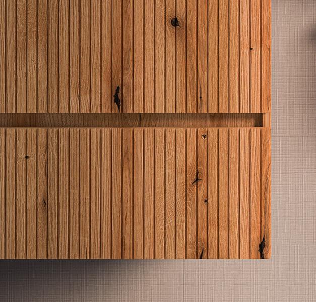 Sanibell Proline 100 møbelsæt m/lameller og 2 skuffer - Urban eg Sanibell Proline 100 møbelsæt m/lameller og 2 skuffer - Urban eg