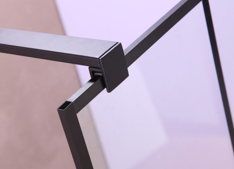 Nortiq New York fast brusevæg m/sprosser - 80 cm Nortiq New York fast brusevæg m/sprosser - 80 cm