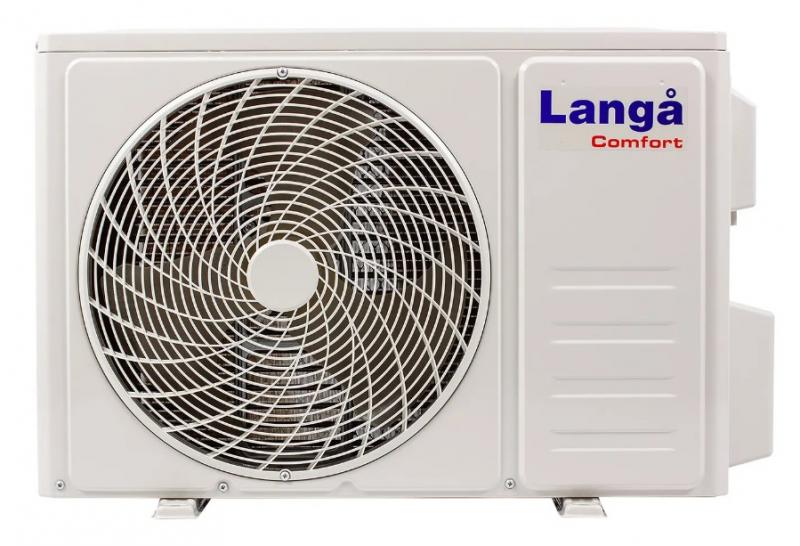 Lang&aring; varmepumpe luft til luft 3,4 kw med WiFi