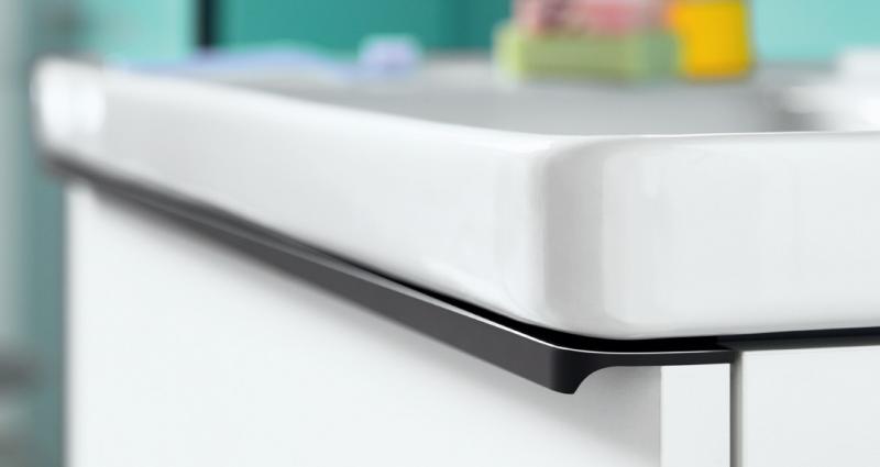 Duravit D-Neo 100 m&oslash;bels&aelig;t - Sort eg