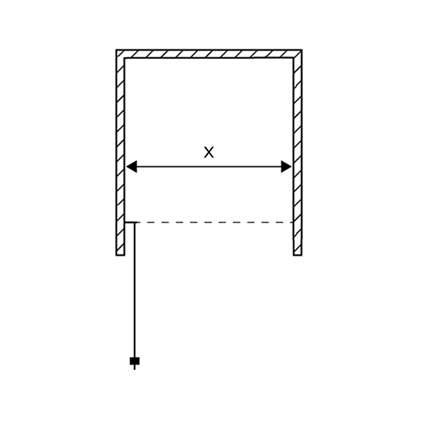 Str&oslash;mberg Noma 20 Frame niched&oslash;r - Mat sort - Skr&aelig;ddersyet
