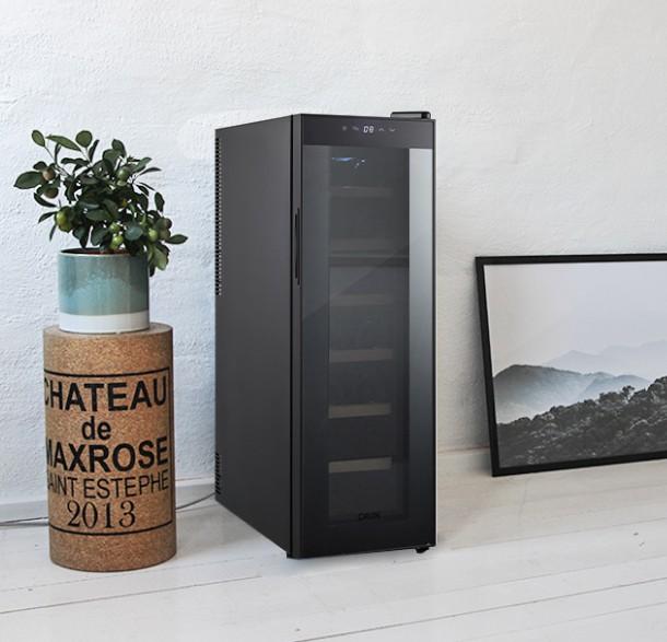 Cavin Northern Collection 14 fritstående vinkøleskab - Sort Cavin Northern Collection 14 fritstående vinkøleskab - Sort