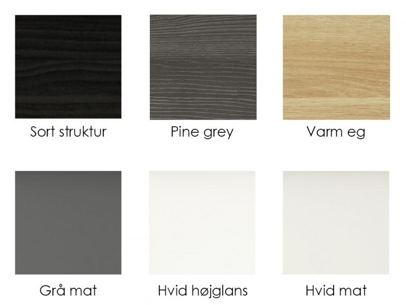 Dansani Mido+ 100 vaskeskab m/1 skuffe - Varm eg Dansani Mido+ 100 vaskeskab m/1 skuffe - Varm eg