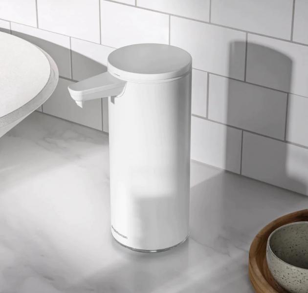 Simplehuman sæbedispenser m/sensor - Hvid Simplehuman sæbedispenser m/sensor - Hvid