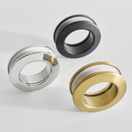 Hafa Infinity bruseniche - Klar glas - Messing - 90x90 cm Hafa Infinity bruseniche - Klar glas - Messing - 90x90 cm