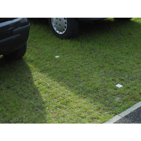 Byggros ECORASTER Ecoblock S50 gr&aelig;sarmering, sort, 20 t, pakke &aacute; 12 stk. (1,33 m2)