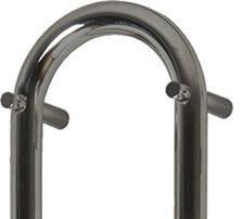 Kriss Duo Plus h&aring;ndkl&aelig;det&oslash;rrer 19x148 cm - Poleret rustfrit st&aring;l