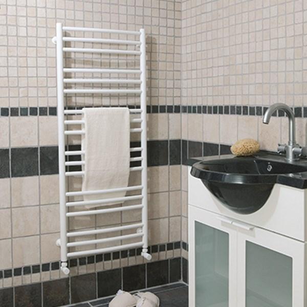 Str&oslash;mberg Laveno h&aring;ndkl&aelig;det&oslash;rrer - 50x79 cm - Hvid