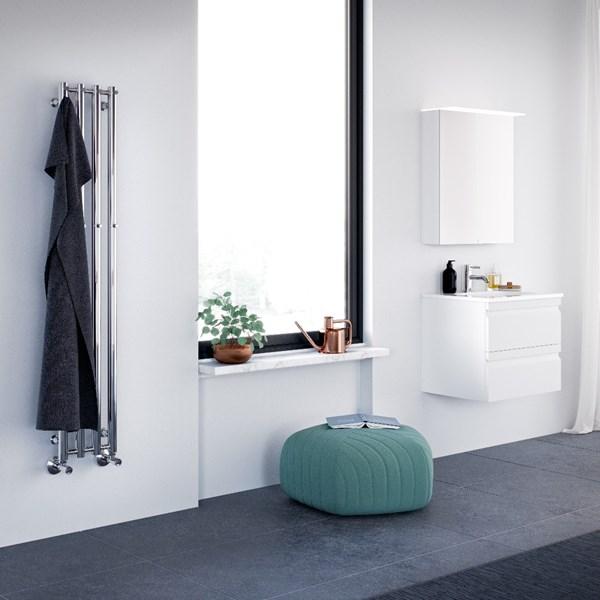 Str&oslash;mberg Regus el-h&aring;ndkl&aelig;det&oslash;rrer - 11x95 cm - Hvid