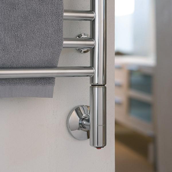 Str&oslash;mberg Linus H&aring;ndkl&aelig;det&oslash;rrer EL - 90,5x48 cm - Krom