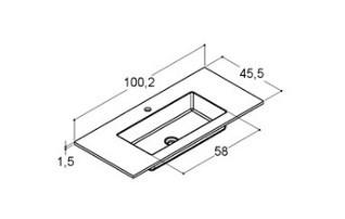 Dansani Minore 100 m&oslash;belvask - 1 hanehul