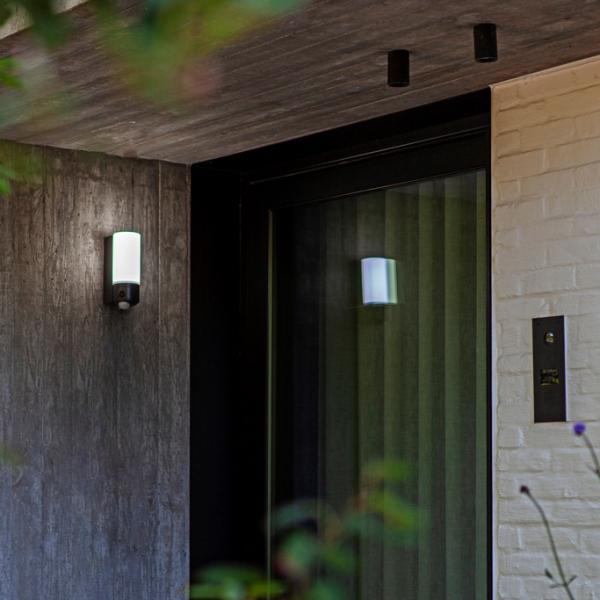 Lutec Security Pollux udend&oslash;rslampe m/kamera, lyd og sensor