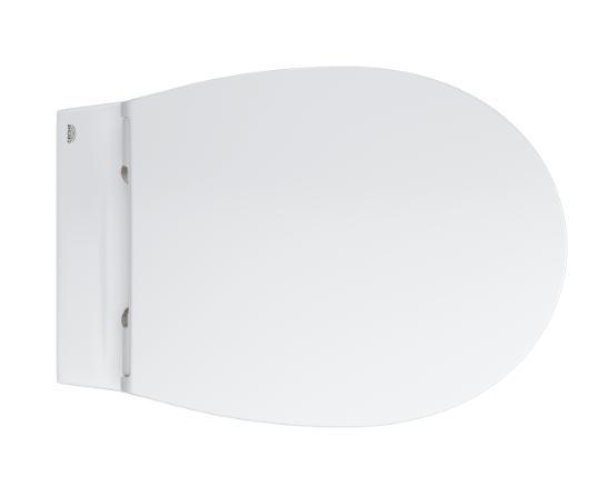 Grohe Bau Ceramic v&aelig;gh&aelig;ngt toilet inkl/slim toilets&aelig;de m/SoftClose og QuickRelease
