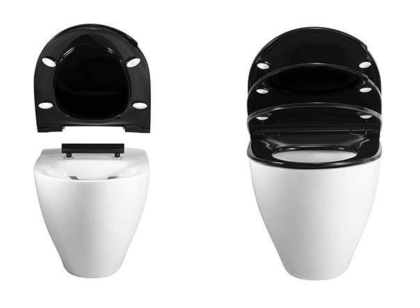 Pressalit Spira Art s&aelig;de m/softclose og Quick Release - Hvid