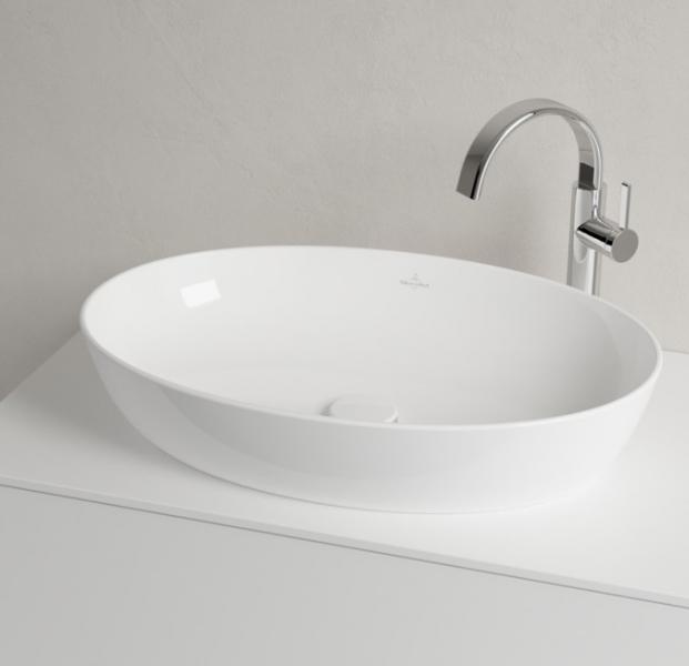 V&B Artis 61 fritst&aring;ende bowlevask - Uden overl&oslash;b