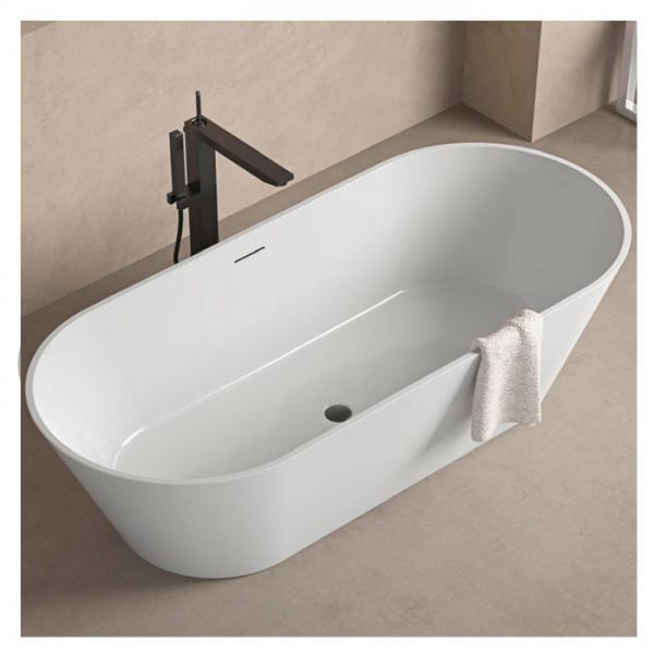 Kriss Classic fritstående badekar - Mat hvid Kriss Classic fritstående badekar - Mat hvid